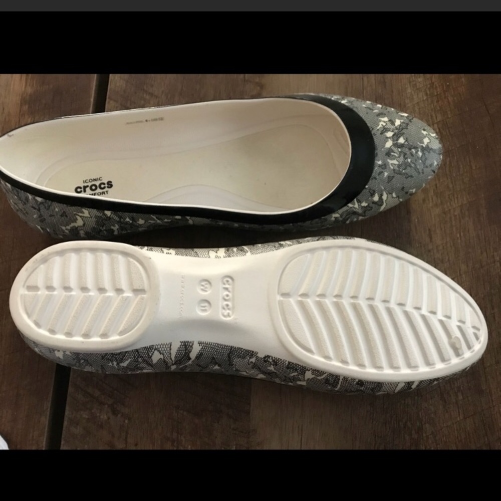 ❌❌SOLD ❌❌Crocs Ballerina Flats Size:11 NWOT